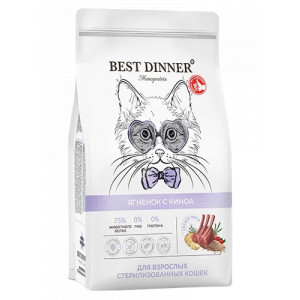 *BD Monoprotein Корм/д кошек стерил.1,5кг Гипоаллергенный Ягненок и киноа