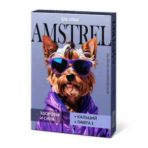 Amstrel мультивитаминное лакомство для собак 